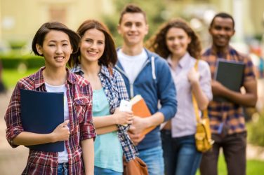 clase de estudiantes internacionales