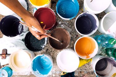 cestos para pintar
