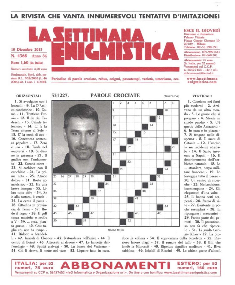 Revista "La Settimana Enigmistica"