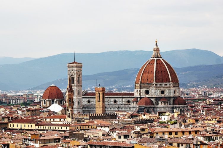View of the Florence cathedral